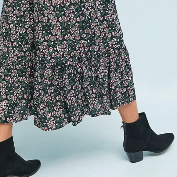 Anthropologie Maeve Ansonia Jumpsuit Floral Print Size 8 - Picture 12 of 16